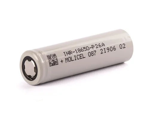 Battery Cell Molicel INR18650-P26A 2600mAh 35A