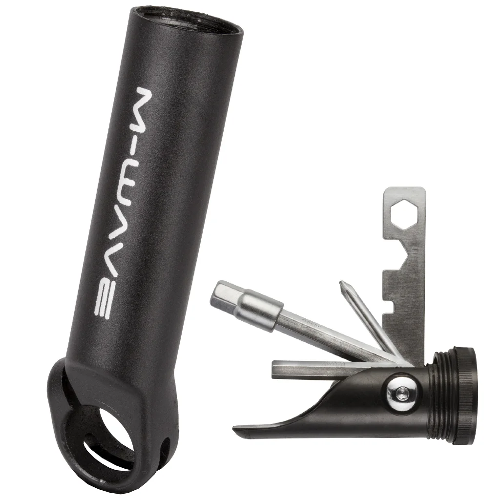 Handlebar horns M-WAVE, with tools