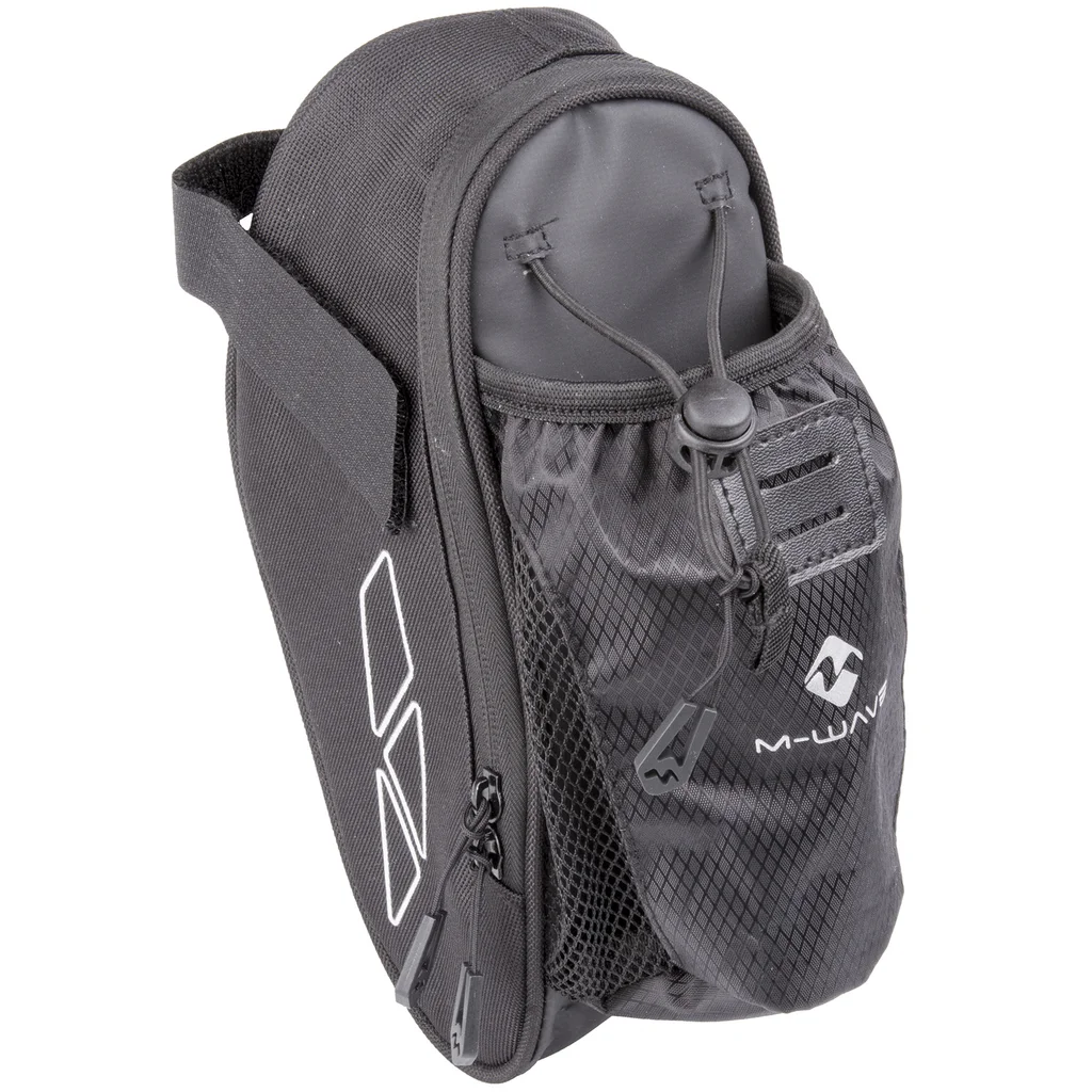 Saddle bag M-Wave Amsterdam Bottle black