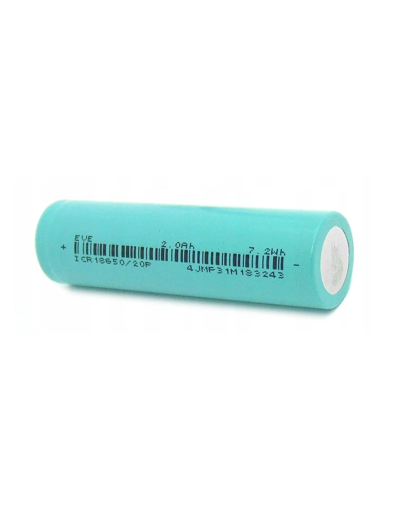 Battery cell EVE-ICR18650/20P 2000mAh 30A