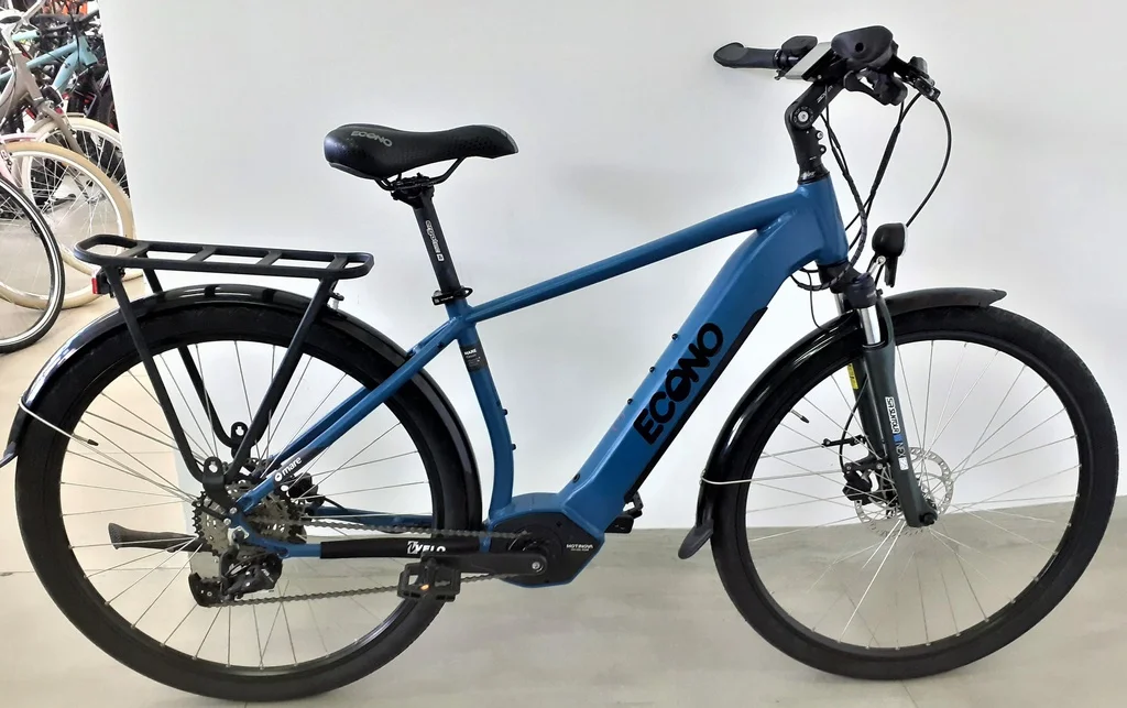 Electric Bike Econo Mare C4 City Blue 2024 R_Test