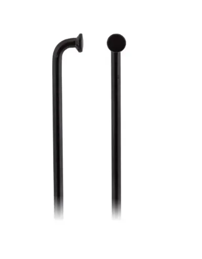 Stainless steel spoke 2.0x300 mm black