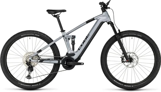 Electric Bike Cube Stereo Hybrid 120 Race 750 2024 (Polarsilver Black, M)