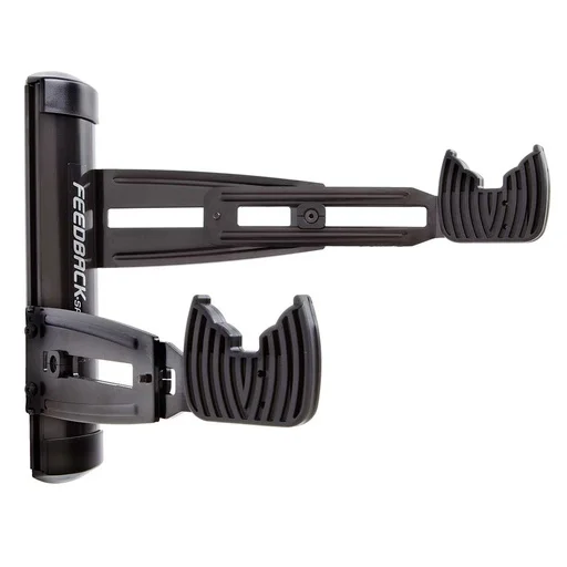 Stensko držalo za kolesa Feedback Sports Velo Wall Rack 2D – črno