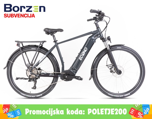 Electric bike ECONO Equus TRK C4 dark grey 2024