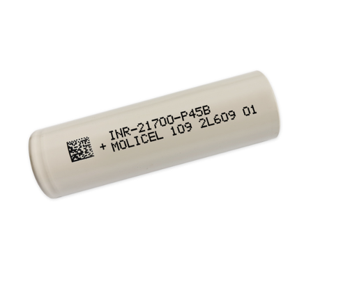 Battery cell Molicel INR21700-P45B 4500mAh - 45A