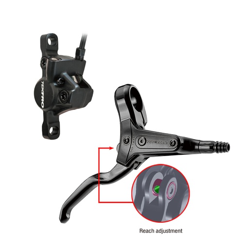 Front hydraulic disk brake TEKTRO HD-M275 + adapter