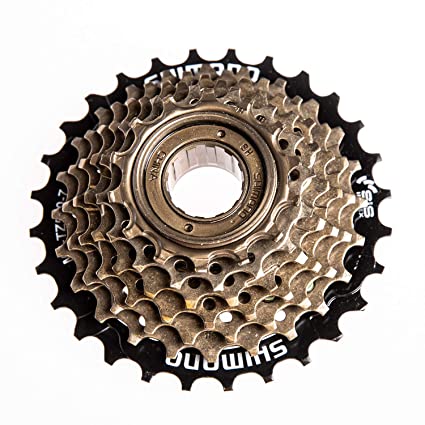 Rear sprocket 7s, Shimano Tourney MF-TZ500, 14-28z, Threaded