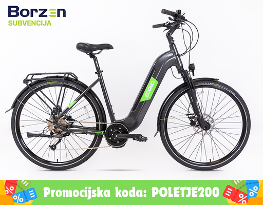 Električno kolo ECONO Apes CITY 28'' EEC6 Antracit 2024